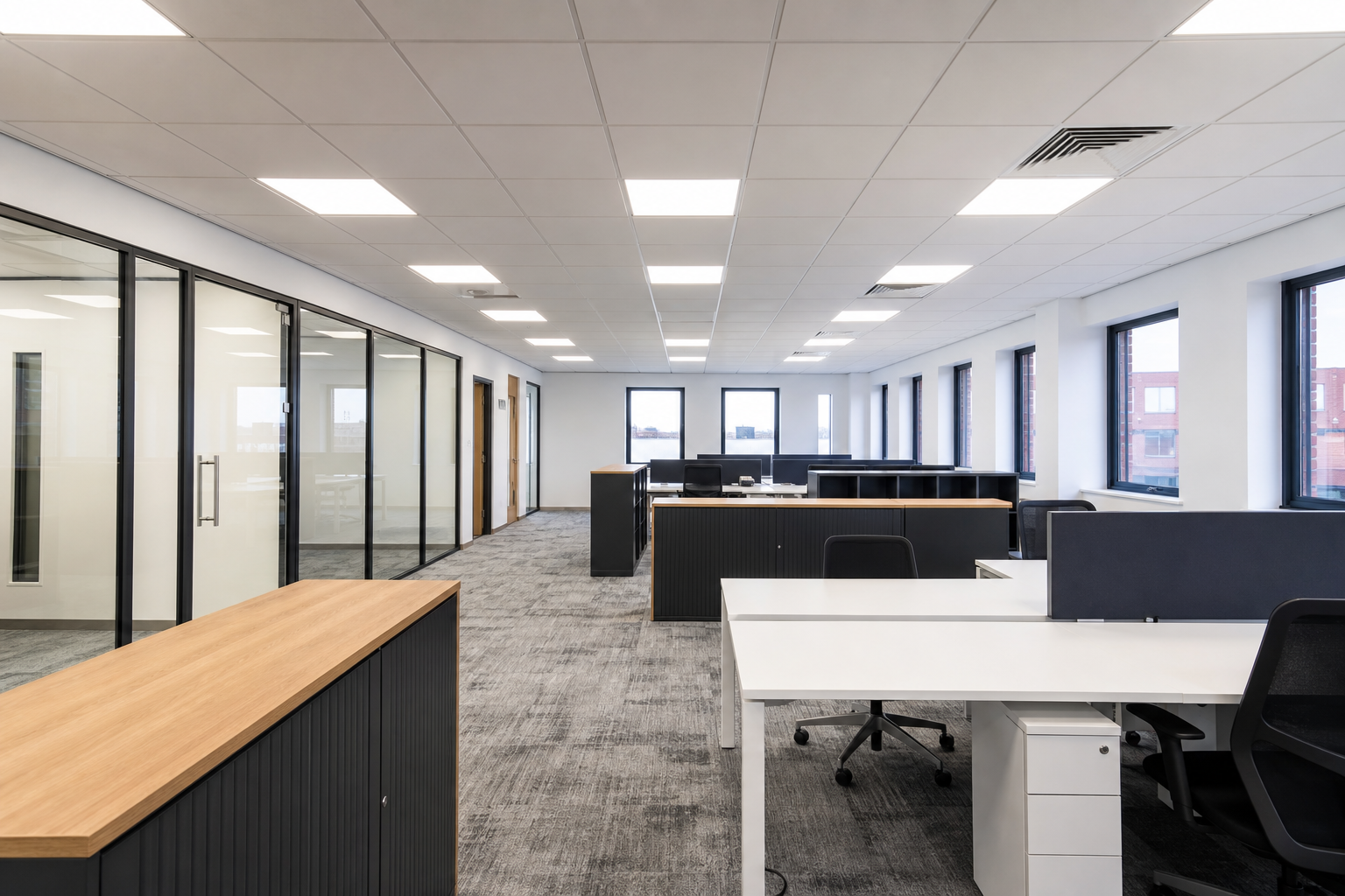 Commercial office interior North East